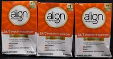 3 Pk Align Probiotic 24/7 Digestive Support 28 Caps Ea Exp: 1/28 New & Sealed