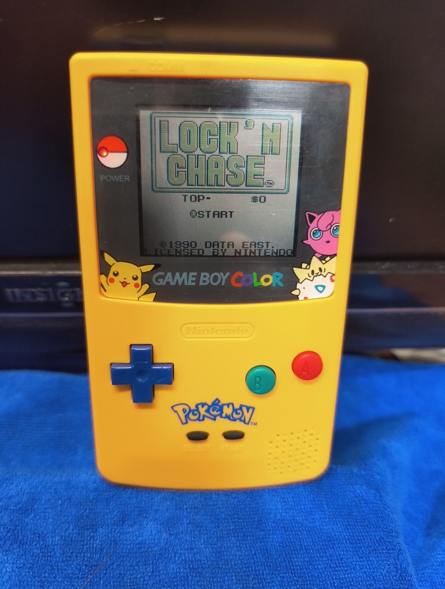 Re-Shell Pikachu Edition Nintendo Game Boy Color Handheld