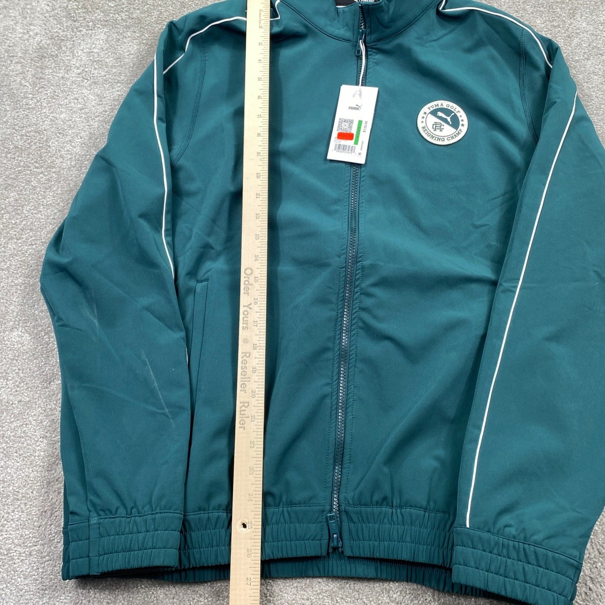 PUMA - PUMA GOLF  ブルゾンXL Puma Golf x Reigning Champ T7 Track Jacket Green Terrain Mens