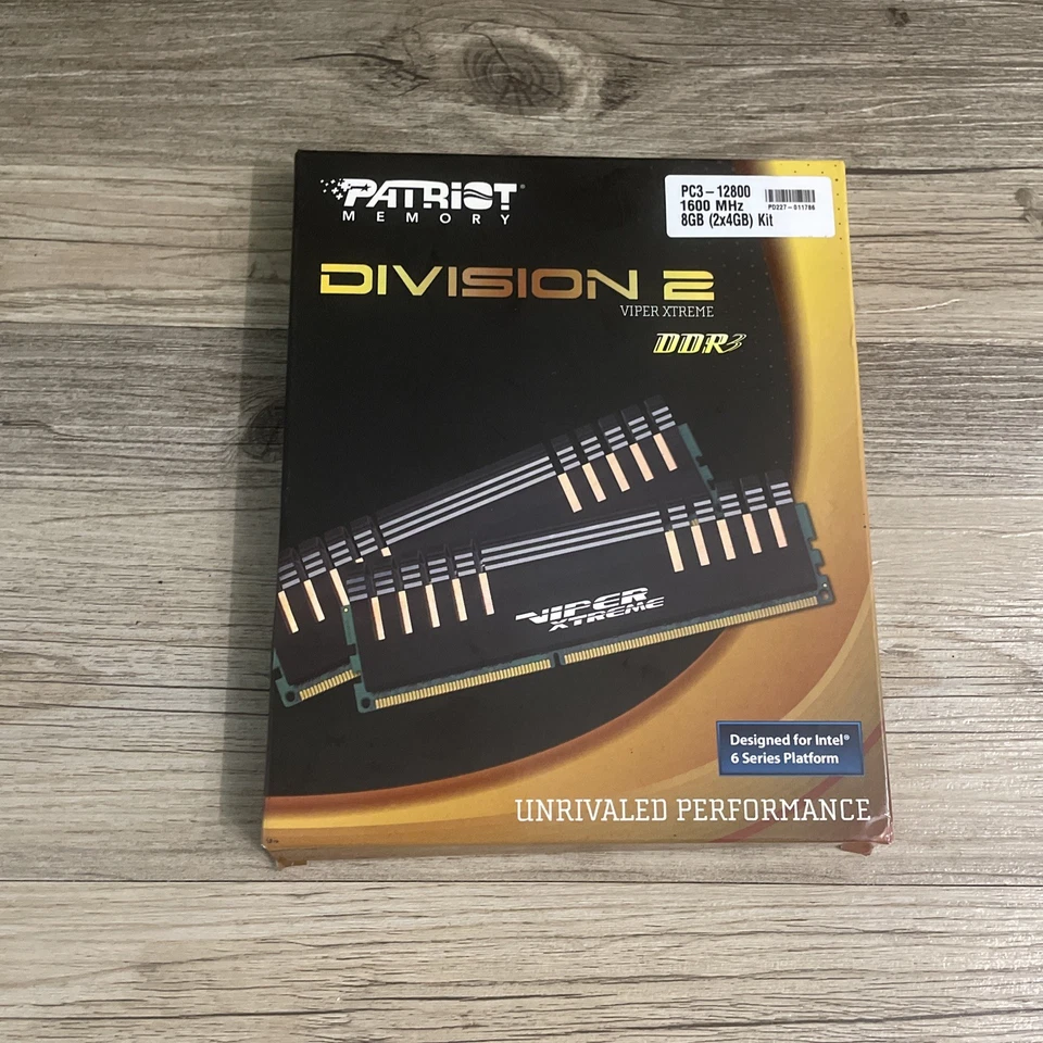 Patriot Viper Xtreme PX7312G1600LLK DDR3 PC3-12800 2x4GB - Image 2 of 4