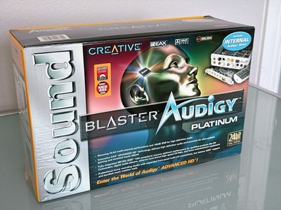 CREATIVE Sound BLASTER AUDIGY PLATINUM Internal SB0090 Beige Bay Hub SB0010D