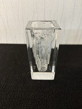 Frosted Crystal Vase Daum Mod4