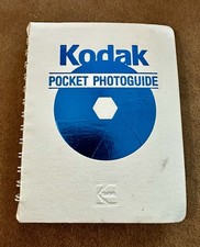 VINTAGE KODAK Pocket Photoguide Book 1989 White Camera Photography