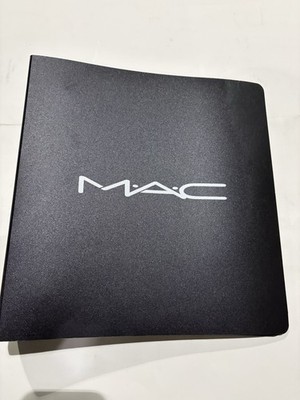 MAC Cosmetics Binder Folder Training Materials Rare 12  X 11  X 3 