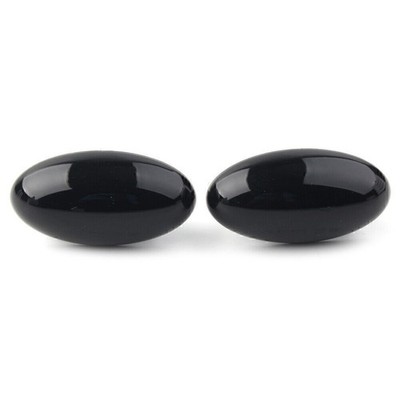2ⅹ LED Dynamic Signal Side Marker Light Black For Peugeot 307 206