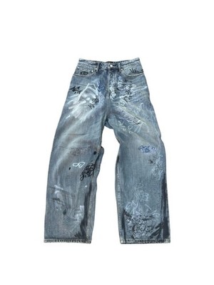 デニム/ジーンズ BALENCIAGA GREFFITI DENIM JEANS s-l400.jpg