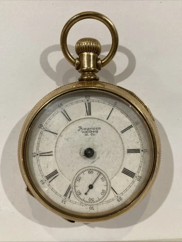 1883 Waltham Appleton Tracy & Co 18S 17J Pocket Watch(NOT WORKING/MISSING PARTS)