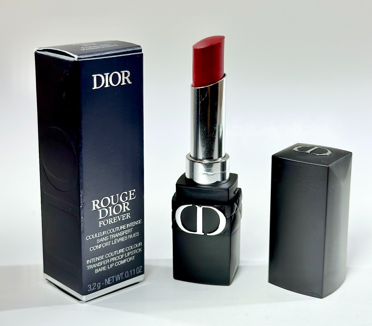 DIOR Rouge Dior Forever Transfer-Proof Lipstick in 647 FOREVER