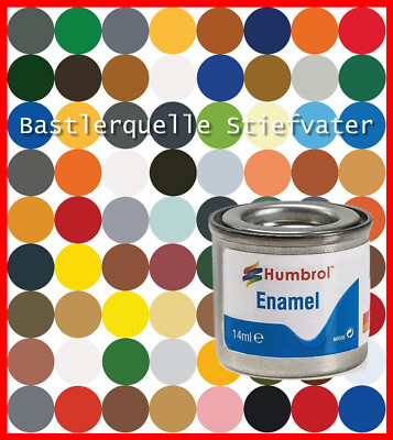 Humbrol Enamel-Farben, viele Farbtöne zur Auswahl, Dose mit 14 ml ( 213,57/Ltr.)