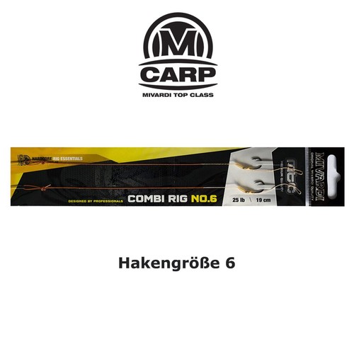 Fishing Karpfen-Rigs Größe 8 Vorfach Set Gebunden 4 Stück