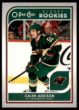2021-22 Upper Deck #R-17 Calen Addison O-Pee-Chee Glossy Rookies Bronze