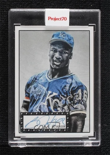 2021 Topps Project70 Bo Jackson By Lauren Taylor #206 Kansas City Royals