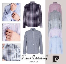 Mens Pierre Cardin Regular Classic Long Sleeve Shirt Stylish Sizes from S to 3XL