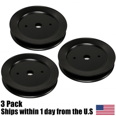 Craftsman 54 In Mower Deck Belt 2-Pack Mower Deck Mandrel Pulley