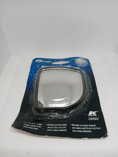 K Source CW062 - 3-1/4" X 3-1/4" Corner Wedge Safety Mirror, Stick on Blind Spot