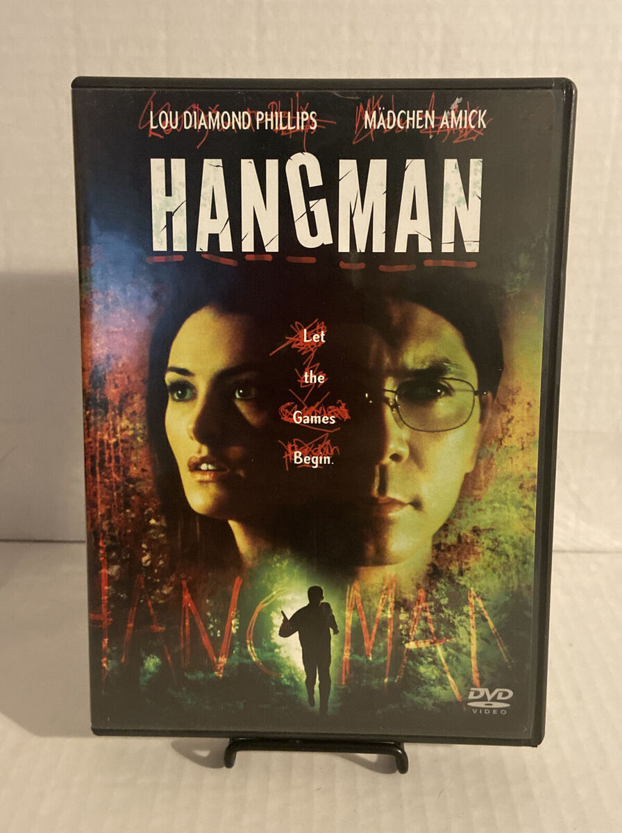 Hangman (DVD, 2001) Lou Diamond Phillips / Mystery / OOP TV Movie NEW +  SEALED