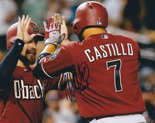 Signed 8x10 WELLINGTON CASTILLO Arizona Diamondbacks  Autographed photo- COA 