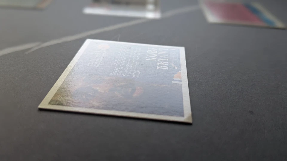 1998-99 Skybox NBA Hoops #1 Kobe Bryant Lakers CORNER DENT - Image 4 of 4