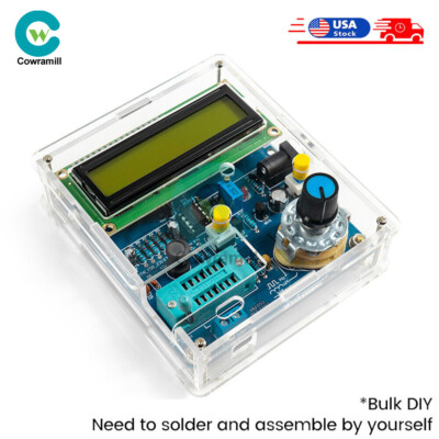 DIY High Precision LCD Digital Inductance Capacitance Meter Frequency Tester Kit