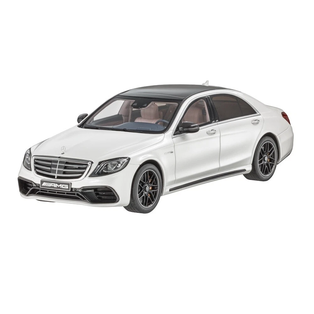 Genuine Mercedes-AMG 1:18 S63 W222 Facelift Diamond White 