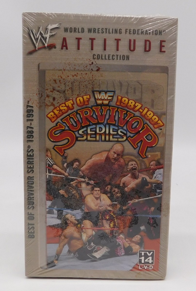 WWF Survivor Series Best Of VHS Video Tape 1987-1997 WWE