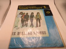 Rolling Stones & The Rascals Book Covers-1960s-Peppertree-MINT Sealed RED