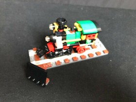 Lego Mini Model Winter Holiday Train from 4002016 50 Years On Track 