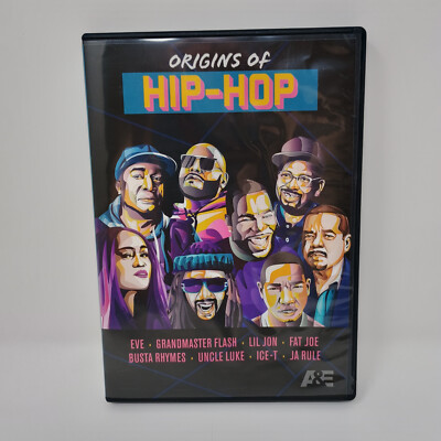 Origins of Hip Hop Artists DVD 2022 Busta Rhymes Ice-T Ja Rule Lil Jon Fat Joe
