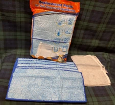 Keepow Microfiber Mop Pads Compatible with Swiffer Sweeper Mops 5 Pack