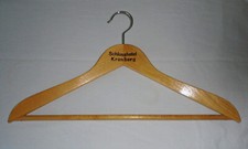 Schlosshotel Kronberg 5 Star Vintage Wood Hanger Advertising Germany