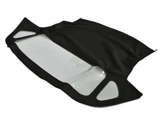 Fits: Nissan 300ZX Soft Top & Plastic Window 1993-95 Haartz Black Vinyl BUDGET