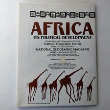 Africa It's Political Development By National Geographic Magazine February 1980