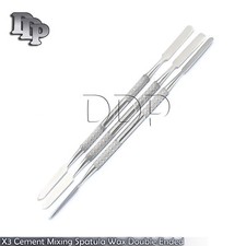 X3 Dental Cement Mixing Spatula Wax Carving Double Ended Instruments New