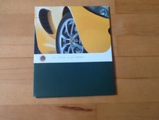 Lotus Elise Range brochure,Series 2 Lotus Elise sales brochure,Lotus leaflets