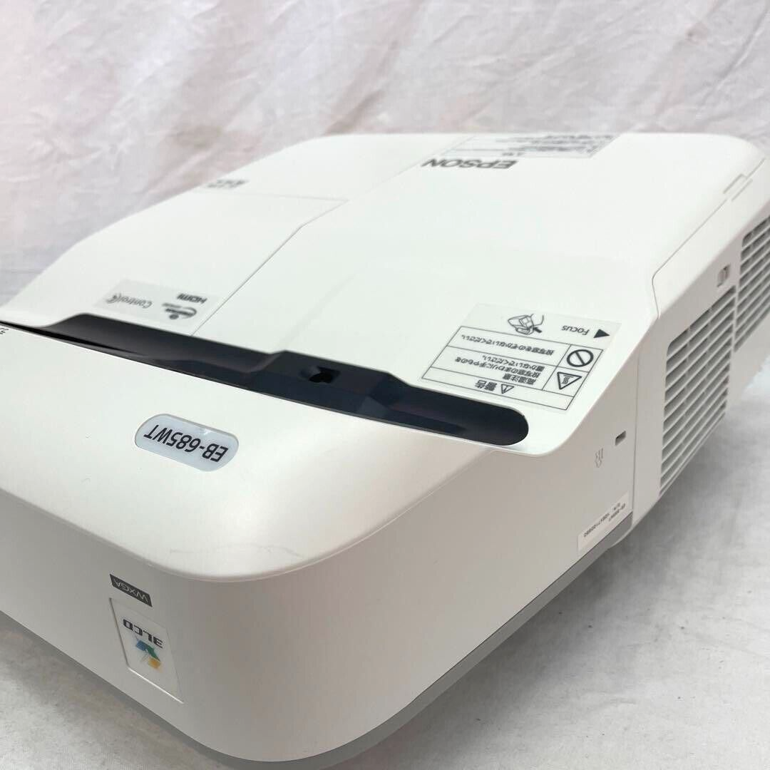 EPSON うい 超単焦点 プロジェクター EB-685WT ランプ時間368H