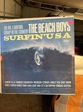 The Beach Boys ‎– Surfin' U.S.A. LP Vinyl 1966 Capital ‎– T 1890 1st Press Mono