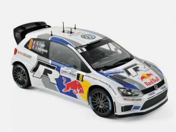 NOREV 1:18 - 188475 -  VOLKSWAGEN POLO WRC WINNER RALLYE FRANCE 2013 Ogier - Immagine 2 di 2