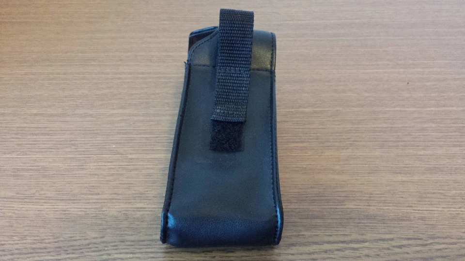 НЕМНОГО Б/У ПОДЛИННЫЙ MOTOROLA 120C ИЛИ АНАЛОГИЧНЫЙ МОБИЛЬНЫЙ ТЕЛЕФОН ЧЕХОЛ ДЛЯ ПЕРЕНОСКИ ЧЕРНЫЙ - Изображение 3 из 4