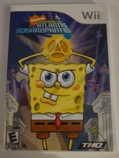 SpongeBob's AtlantisSquarePantis (Nintendo Wii, 2007)Complete Manual Game