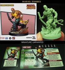 MARVEL ZOMBIES BOARD GAME AUTHENTIC Model Miniature LUKE CAGE Undead Unpainted