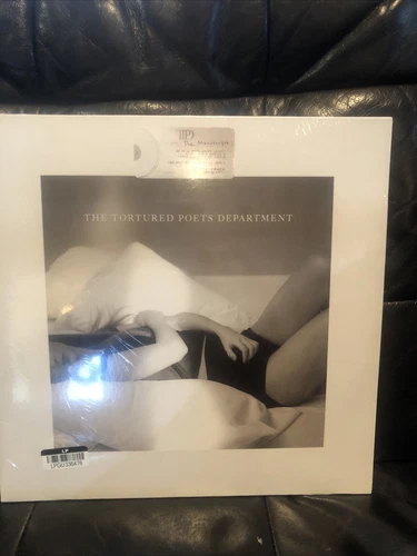 TAYLOR SWIFT Tortured Poets Department LP sealed 2x WHITE VINYL Record POP NEW