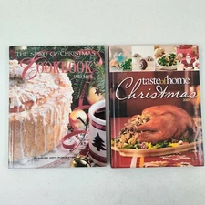 Taste of Home Christmas 2009 & The Spirit of Christmas vol. 3 Cookbooks Recipes