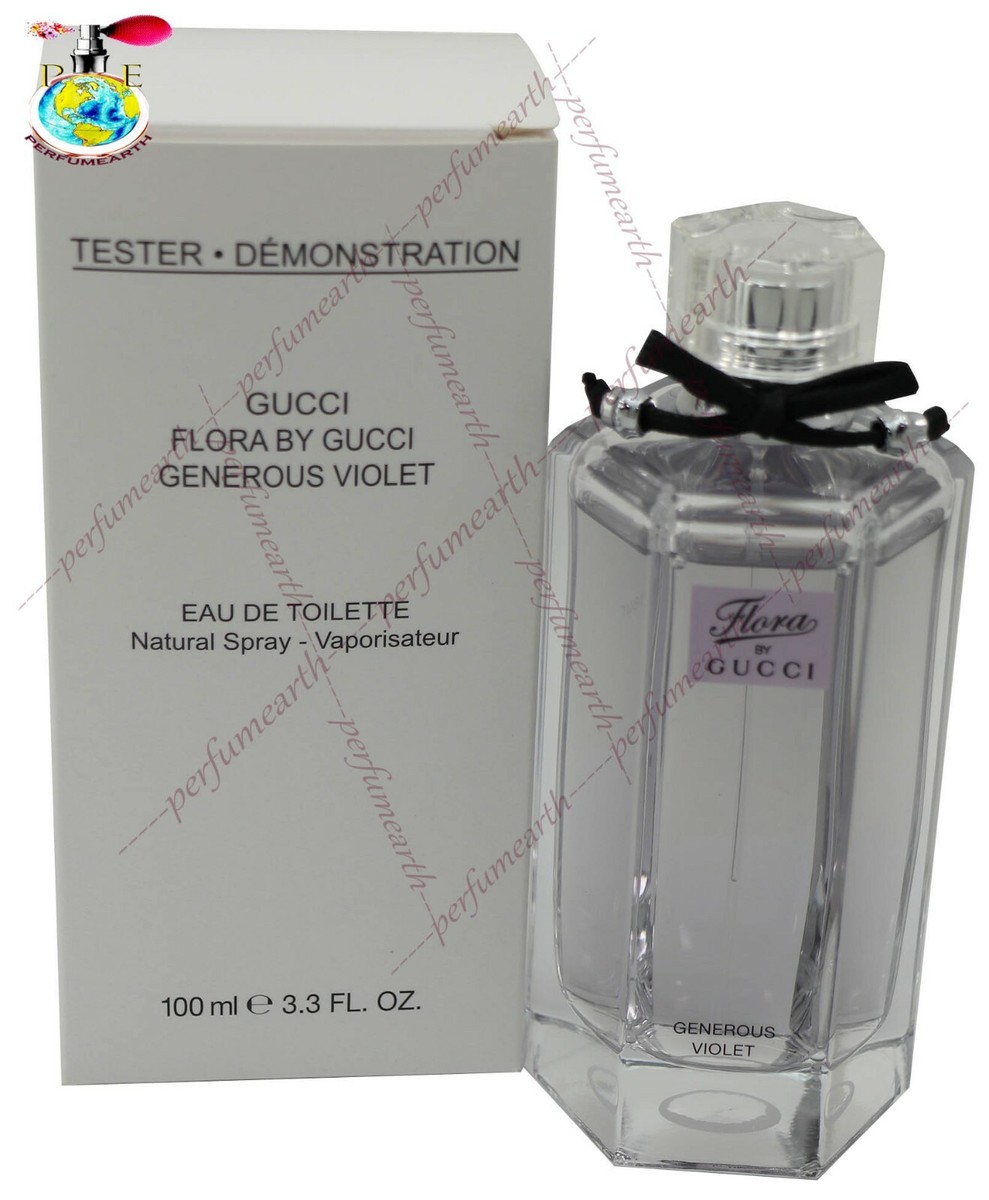 Flora Gucci Gorgeous Violet By Gucci 3.3/3.4 oz Edt Spray Women