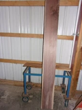 1 PC WALNUT SLAB LUMBER WOOD AIR DRIED 72 7/16"X 8 3/8"X 1 1/2" LOT 565QQ MANTEL