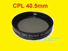 40.5 mm CPL CIRCULAR POLARIZED PL FILTER = Nikon COOLPIX P7700 P7800