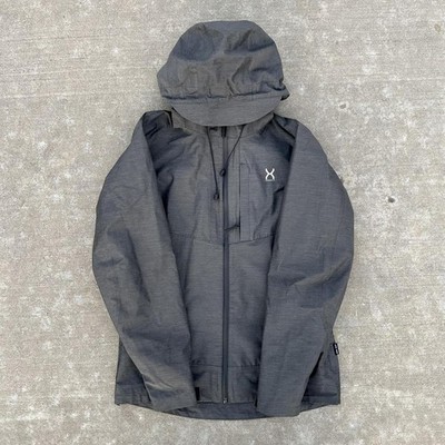 Graphene-X Alpha Series Jacket Recco Hooded Full Zip Men Size Small Gray