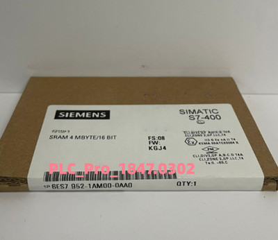 6ES7952-1AM00-0AA0 1PCS Brand New Siemens 6ES79521AM000AA0  Fast delivery