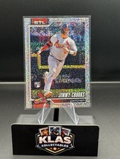 2026 Topps Series 1 Jimmy Crooks #73 Celebration Confetti Foil Cardinals