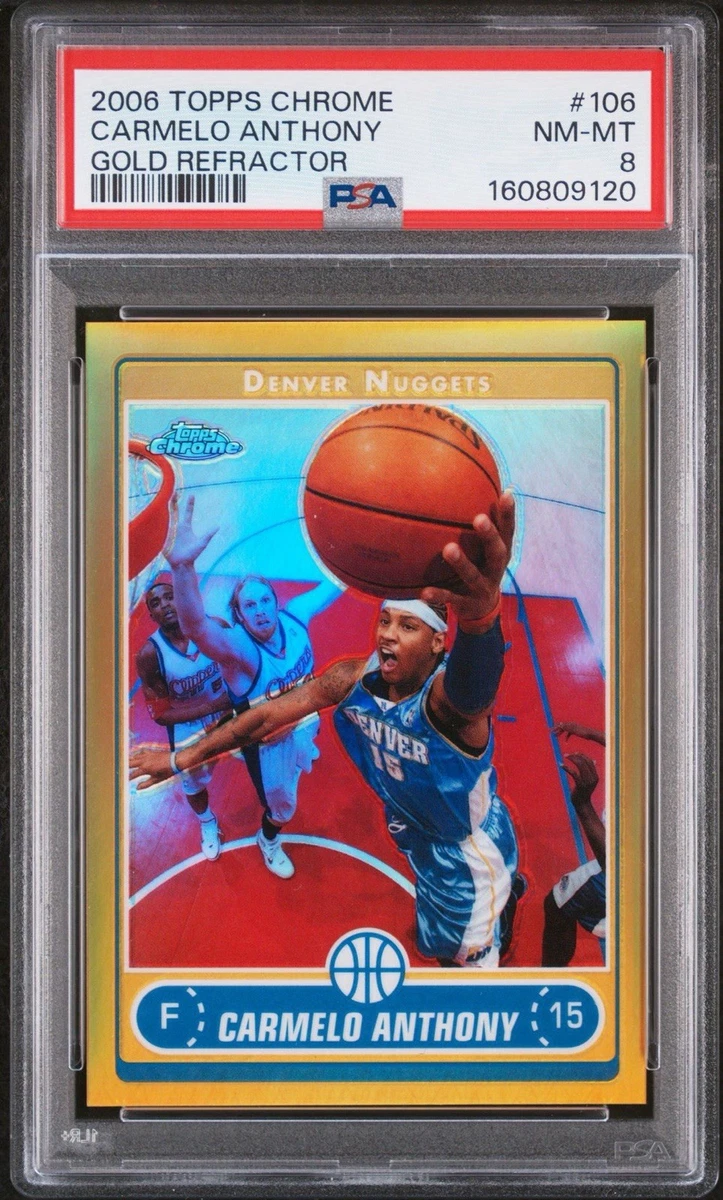 Carmelo Anthony Basketball 2006-07 Season Sports Trading Card