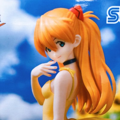 Neon Genesis Evangelion Asuka Summer Dress ver.2 Figure Luminasta